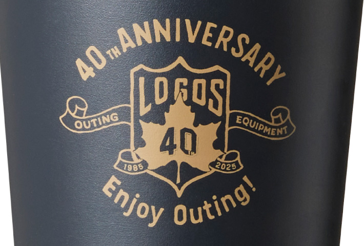LOGOSブランド40周年オリジナルデザイン